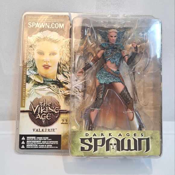 McFarlane Spawn Series 22 Dark Ages Valkerie R3 2002 In Box - Picture 1 of 7